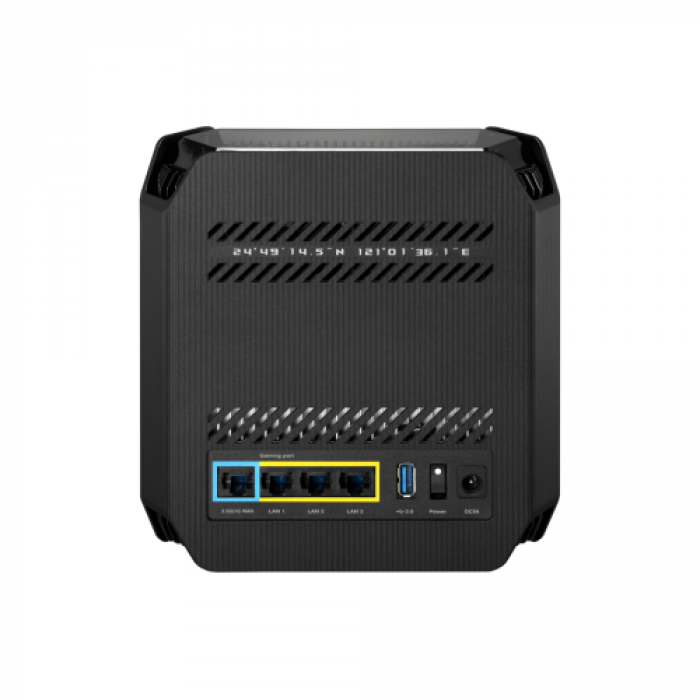 Router ASUS ROG Rapture GT6 Black, 3x LAN, 2bucati