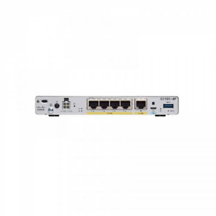 Router Cisco C1101-4P, 4x LAN