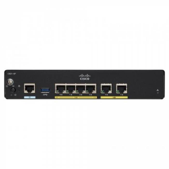 Router Cisco C921-4P, 4x Lan