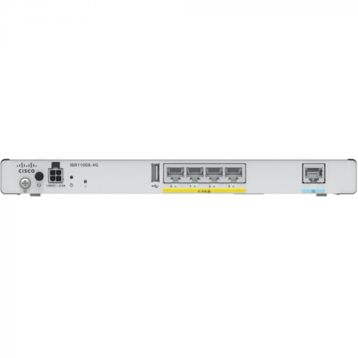 Router Cisco ISR1100X-4G, 4x LAN