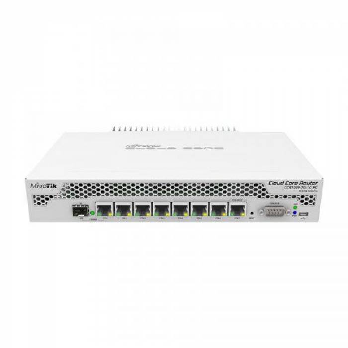 Router MikroTik CCR1009-7G-1C-PC, 7x Lan