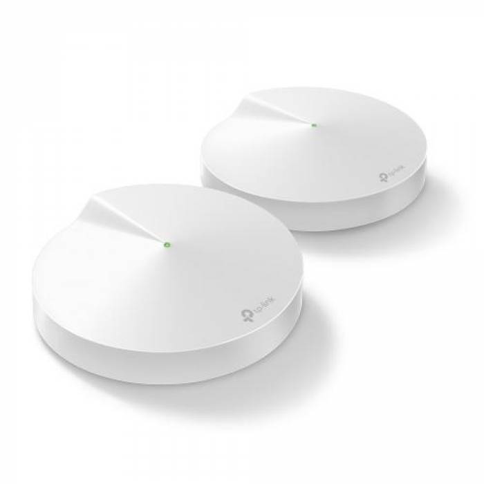 Router TP-Link Deco M9 Plus AC2200 (2-Pack), 2x LAN, 2 bucati