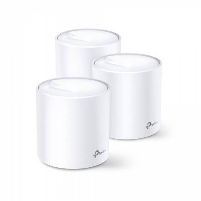 Router TP-Link Deco X20 (3-pack), 2x LAN, 3 bucati