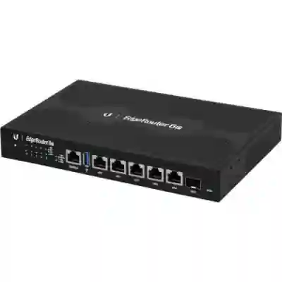 Router Ubiquiti Gigabit EdgeRouter 6P, 5x porturi