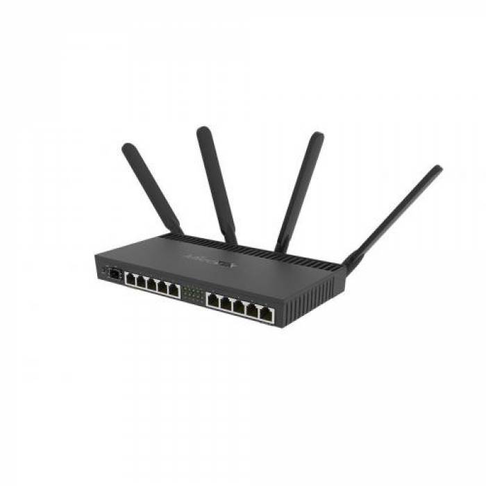 Router Wieless Mikrotik RB4011iGS+5HacQ2HnD-IN, 10x LAN