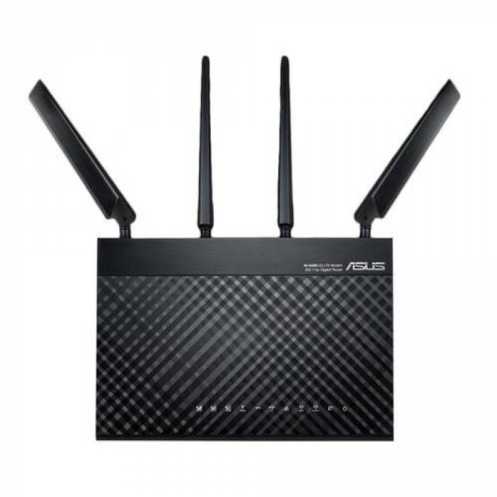 Router Wireless Asus 4G-AC68U, 4x LAN