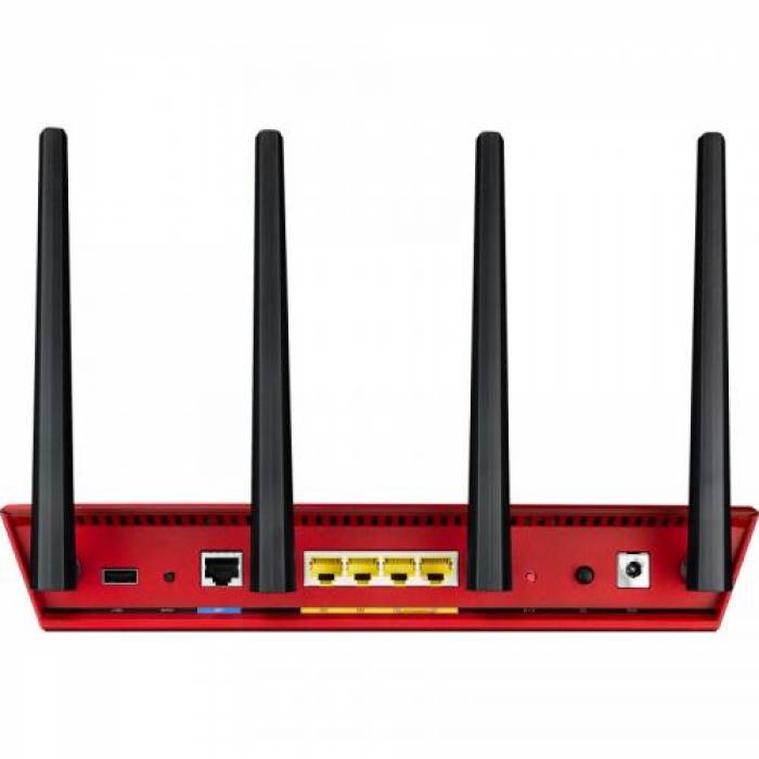 Router Wireless Asus RT-AC87U, 4x LAN, Red