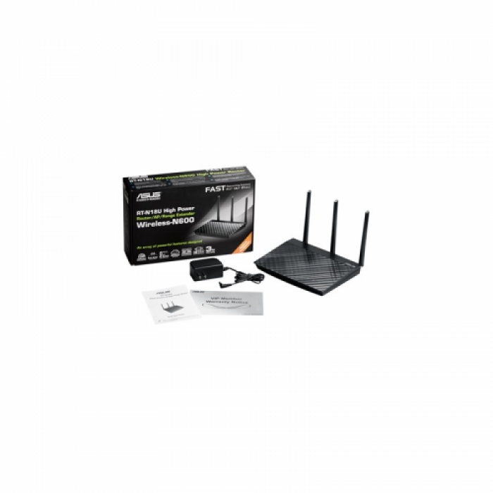 Router Wireless Asus RT-N18U, 4x LAN