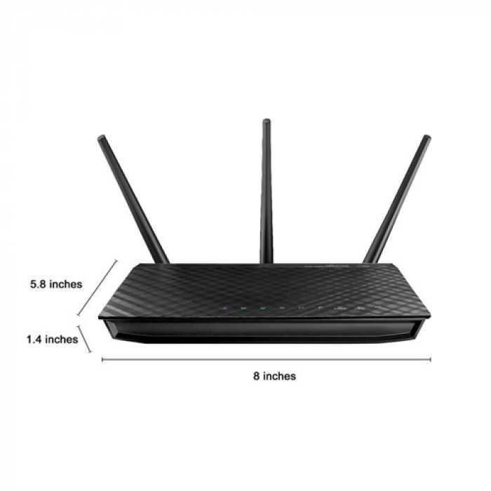 Router Wireless Asus RT-N66U, 4x LAN