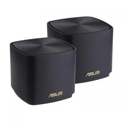 Router wireless Asus ZenWIFI AX Mini XD4, 1x LAN, 2 bucati, Black