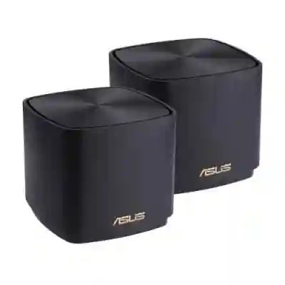 Router wireless Asus ZenWIFI AX Mini XD4, 1x LAN, 2 bucati, Black