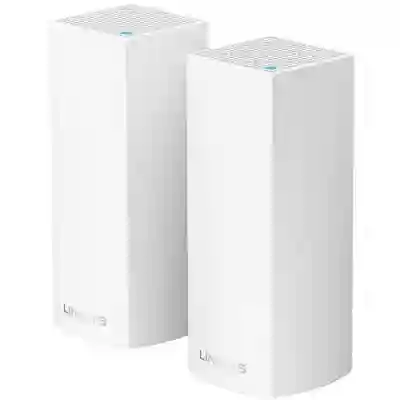 Router wireless Cisco Linksys WHW0302, 2x LAN, Tri-Band, 2 Bucati