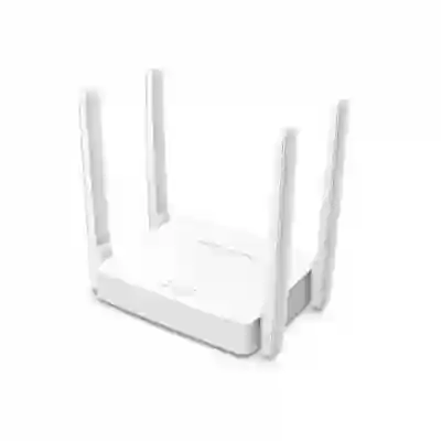 Router Wireless Mercusys AC10 Dual-Band, 4x LAN