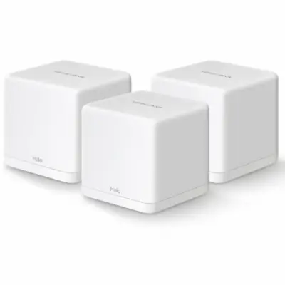 Router wireless Mercusys Halo H30G Mesh, 2x LAN, 3 bucati