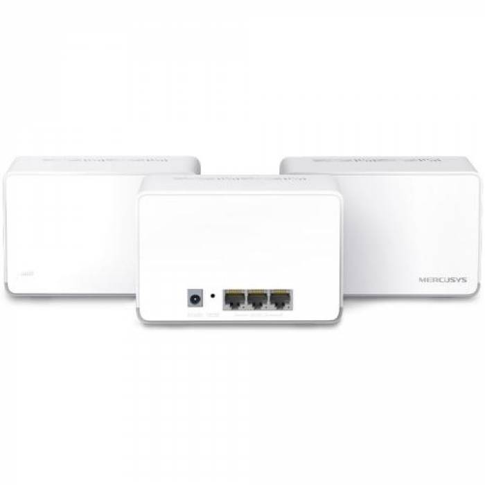 Router wireless Mercusys Halo H70X, 3x LAN, 3 bucati