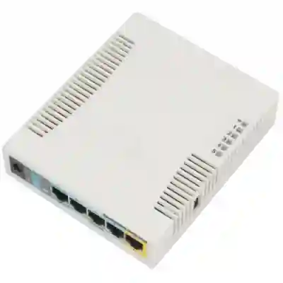 Router wireless MikroTik RB951Ui-2HnD, 4x LAN