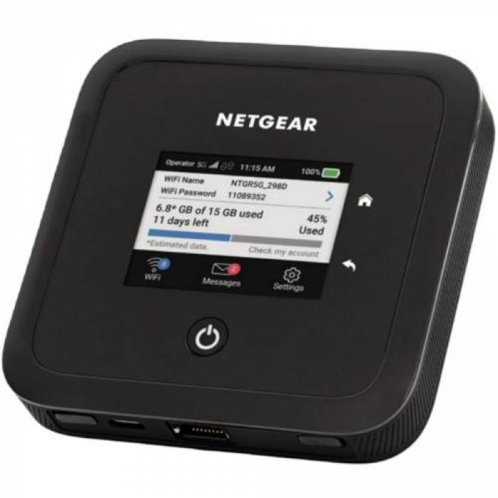 Router Wireless Netgear Nighthawk MR5200, 5G, 1 x WAN Router Wireless Netgear Nighthawk MR5200, 5G, 1 x WAN