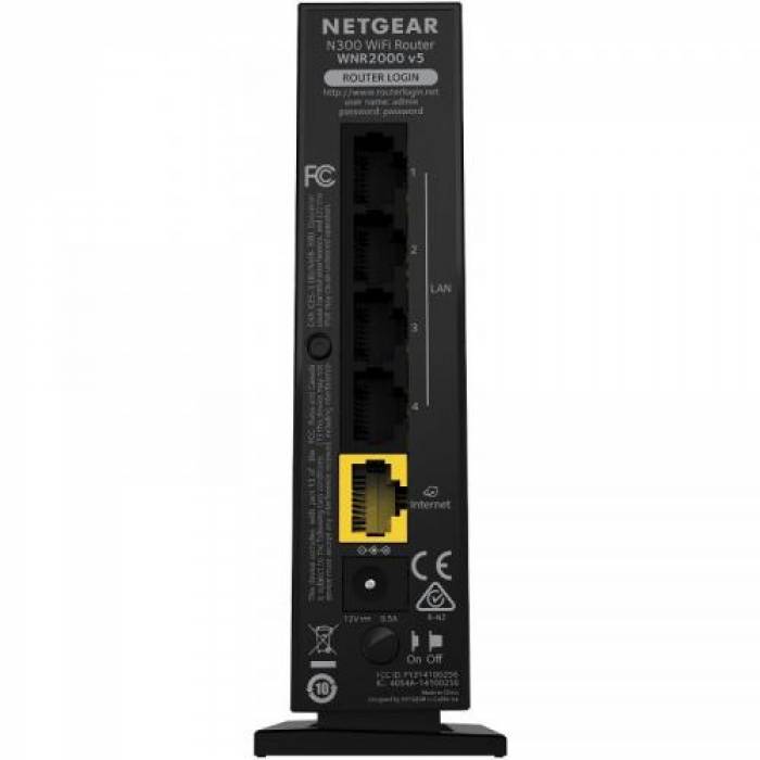 Router Wireless Netgear WNR2000 v5, 4x LAN Router Wireless Netgear WNR2000 v5, 4x LAN