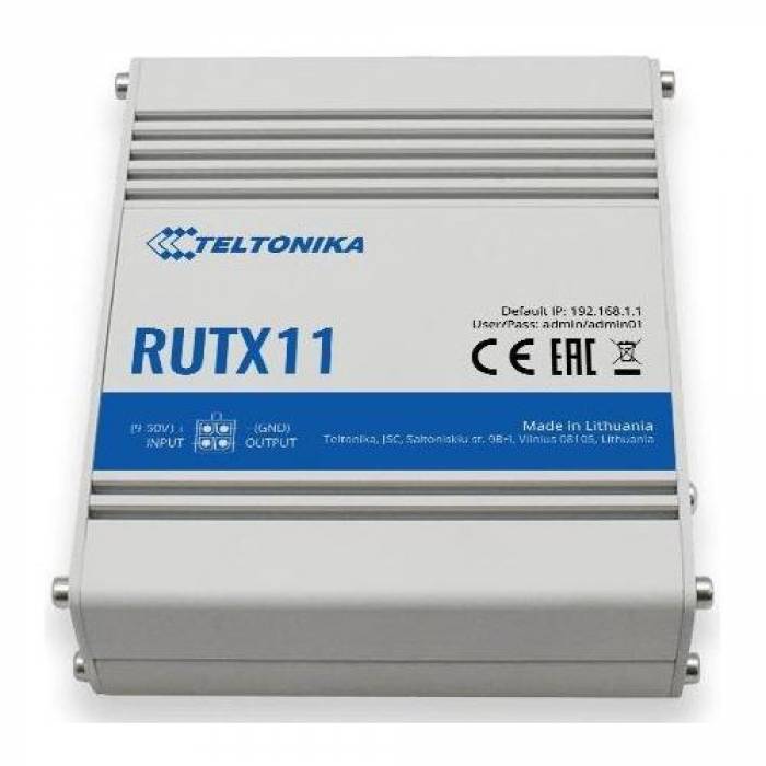Router Wireless Teltonika RUTX11, 3x LAN