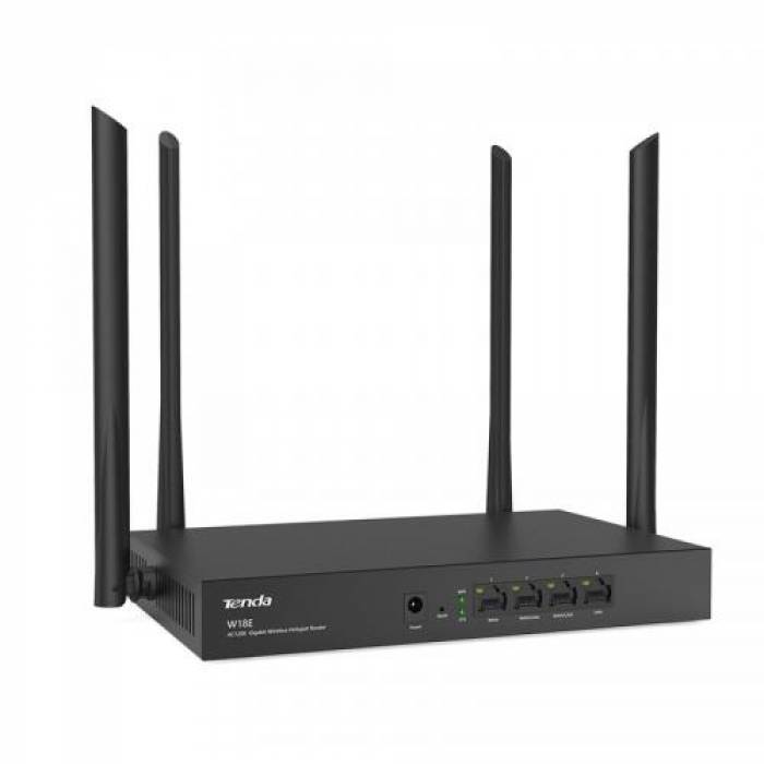 Router Wireless Tenda W18E AC1200, 3x LAN