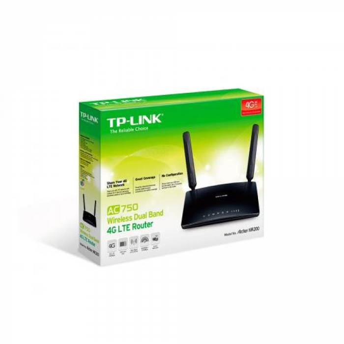 Router Wireless TP-Link Archer MR200, 4x LAN