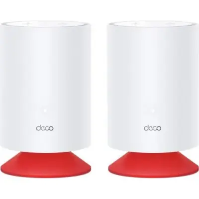 Router wireless TP-LINK Deco Voice X20 MESH, 2x LAN, 2 bucati