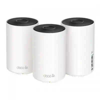 Router Wireless TP-Link Deco XE75, 3x LAN, 3Buc