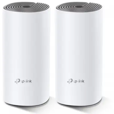 Router wireless TP-LINK Mesh Deco E4 Dual-Band, 2x LAN, 2 bucati