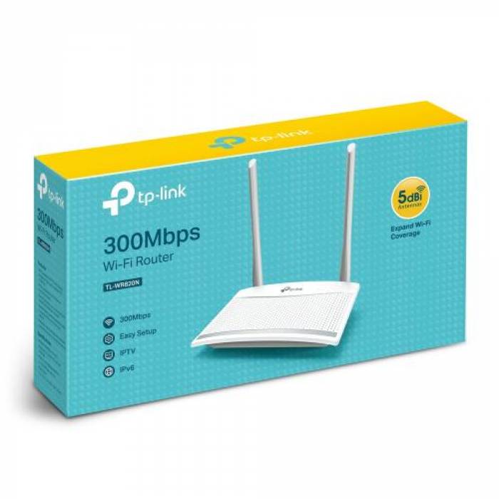 Router wireless TP-LINK TL-WR820N, 2x LAN