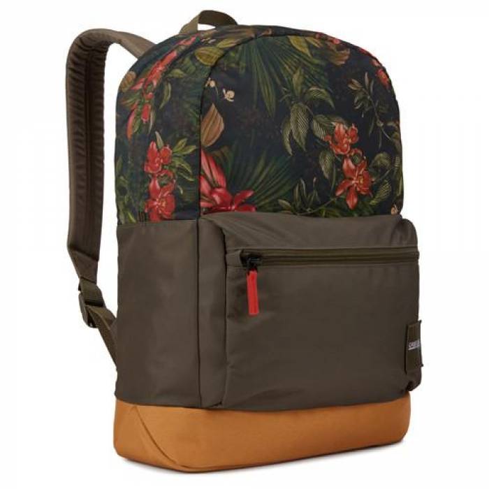 Rucsac Case Logic Commence CCAM-1116 pentru Laptop de 15.6inch, Multi Floral/Cumin