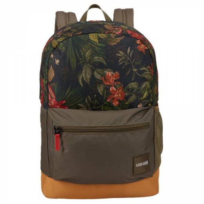 Rucsac Case Logic Commence CCAM-1116 pentru Laptop de 15.6inch, Multi Floral/Cumin