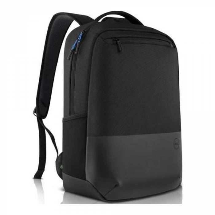 Rucsac Dell Pro Slim PO1520PS pentru Laptop de 15.6inch, Black