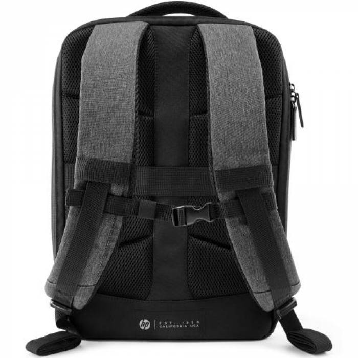 Rucsac HP Renew Travel pentru laptop 15.6inch, Black-Grey