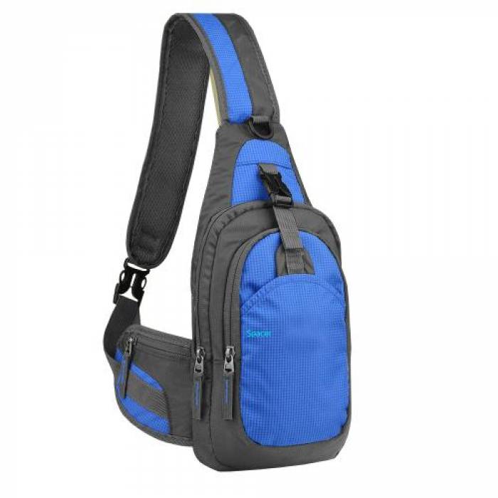 Rucsac Spacer Sling pentru laptop, Blue-Black