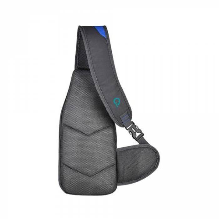 Rucsac Spacer Sling pentru laptop, Blue-Black