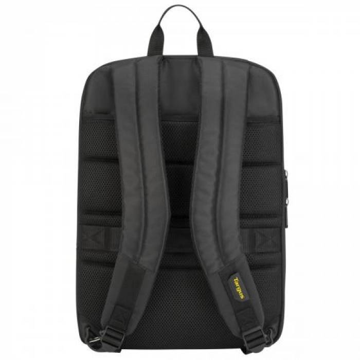 Rucsac Targus CityGear pentru laptop de 15.6inch, Black-Yellow