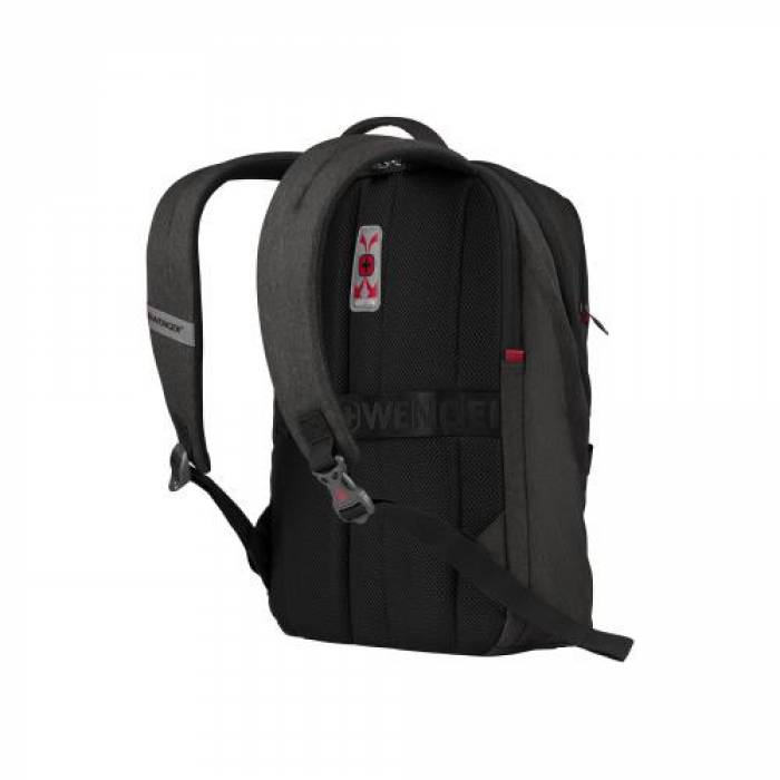 Rucsac Wenger MX Light 611642 pentru laptop de 16inch, Heather Grey