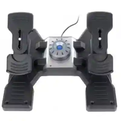 Rudder pedals Logitech 945-000005, Black