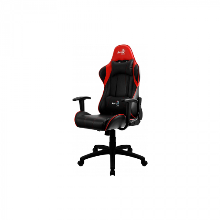 Scaun Gaming Aerocool AC100 AIR, Black-Red