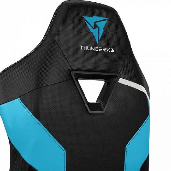 Scaun gaming Aerocool Thunder X3 TC3, Black-Blue