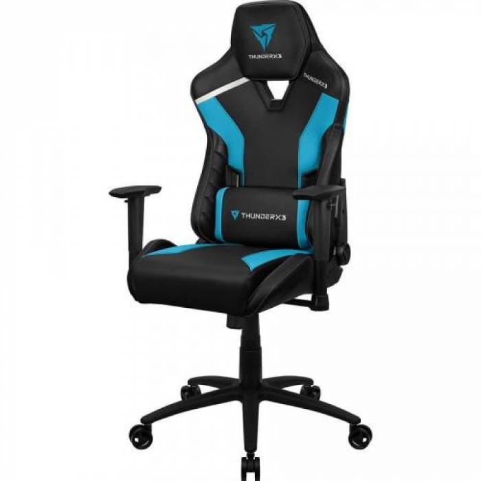 Scaun gaming Aerocool Thunder X3 TC3, Black-Blue