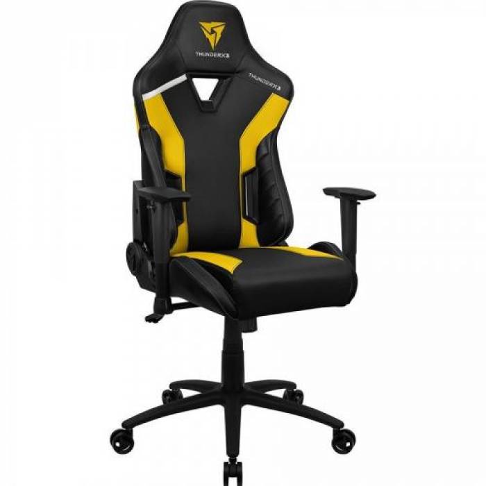 Scaun gaming Aerocool Thunder X3 TC3, Black-Yellow