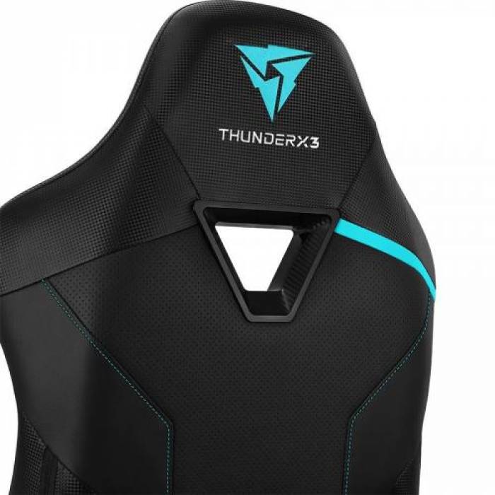 Scaun gaming Aerocool Thunder X3 TC3 Jet, Black