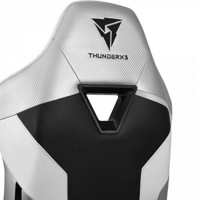 Scaun gaming Aerocool Thunder X3 TC3, White-Black