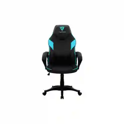 Scaun Gaming Aerocool ThunderX3 EC1, Black-Greenish-Blue