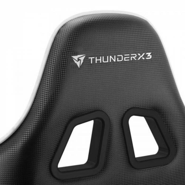 Scaun gaming Aerocool ThunderX3 EC3, Black-White