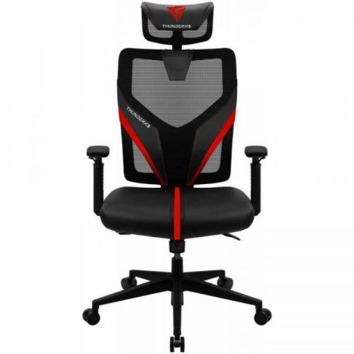 Scaun gaming Aerocool ThunderX3 Yama1, Black-Red