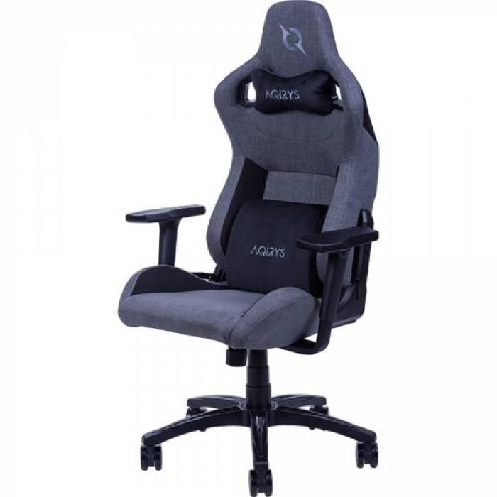 Scaun gaming AQIRYS Fenrir, Grey-Black