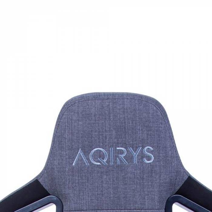 Scaun gaming AQIRYS Fenrir, Grey-Black