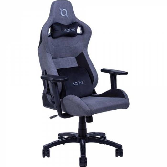 Scaun gaming AQIRYS Fenrir, Grey-Black